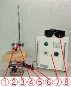 Halogen Point Heater Laboratory-kit HPH-35CA/f15-110w+HCV Halogen Point Heater Laboratory-kit HPH-35CA/f15-110w+HCV