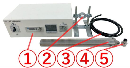 Air Blow Heater Laboratory Kit LKABH-220v-3ｋw/29PH + HCAFM