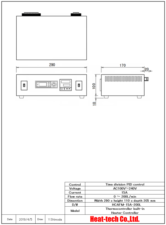 Air Blow Heater Laboratory Kit LKABH-220v-350w/10PS + HCAFM