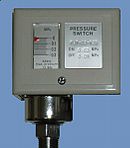 Air-pressure confirmation sensor for Air Blow Heater