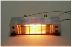 Small Size Halogen Line Heater width30 f20-reflector water-cooled focus type