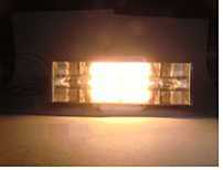 For Plane-heating Small Size Halogen Line Heater width35 f∞-reflector water-cooled parallel type