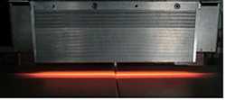 High Power Halogen Line Heater width55 f25-reflector water-cooled focus type