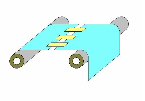 PEEK 수지를 사용한 내열 절연 테이프 의한 제 1 호-필름의 접합 (연결)