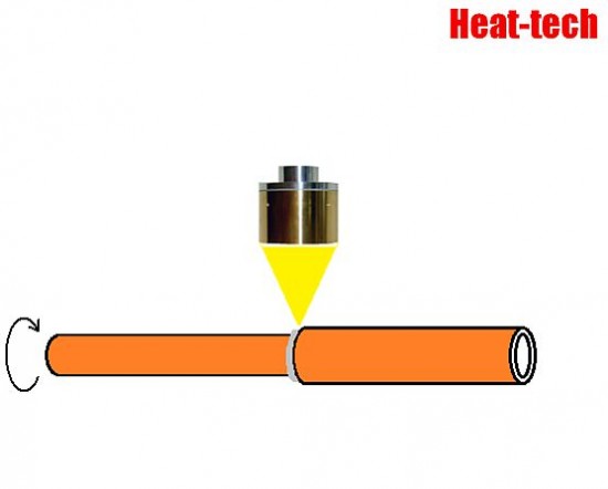 No.16 Brazing of fuel cell vehicles pipe by the Halogen Point Heater