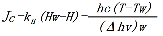 How to expressions the constant drying period