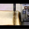 Hot-air heating of the Bread