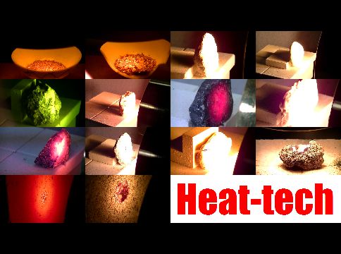 Heating, melting and vitrification of rocks series 15 - Summary version
