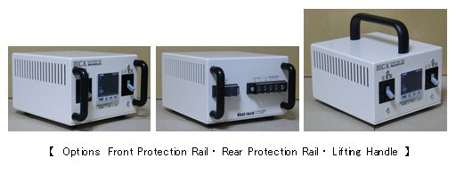 Options　Front Protection Rail ・ Rear Protection Rail ・ Lifting Handle