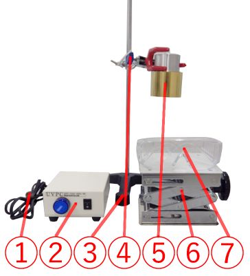 紫外線輻照器實驗室套件 UVP-60-LK 