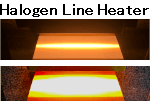 Halogen Line Heater