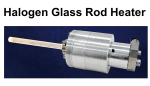 Halogen Glass Rod Heater