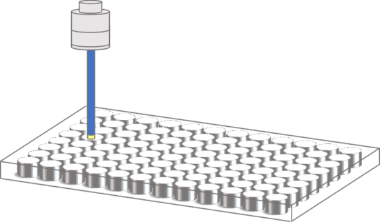 Drying of bioanalytical samples in microtest plates